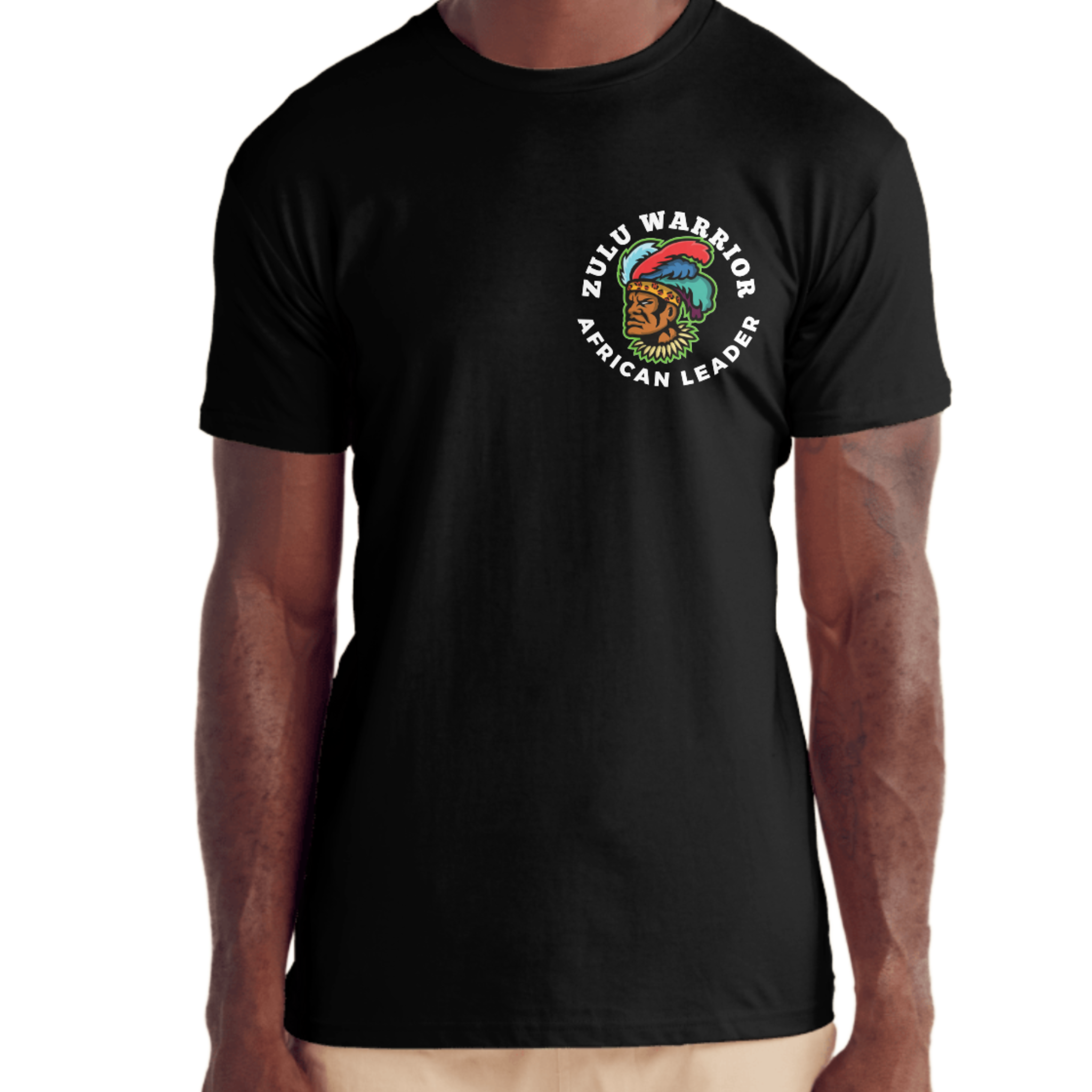 Zulu Warrior African Leader T-Shirt